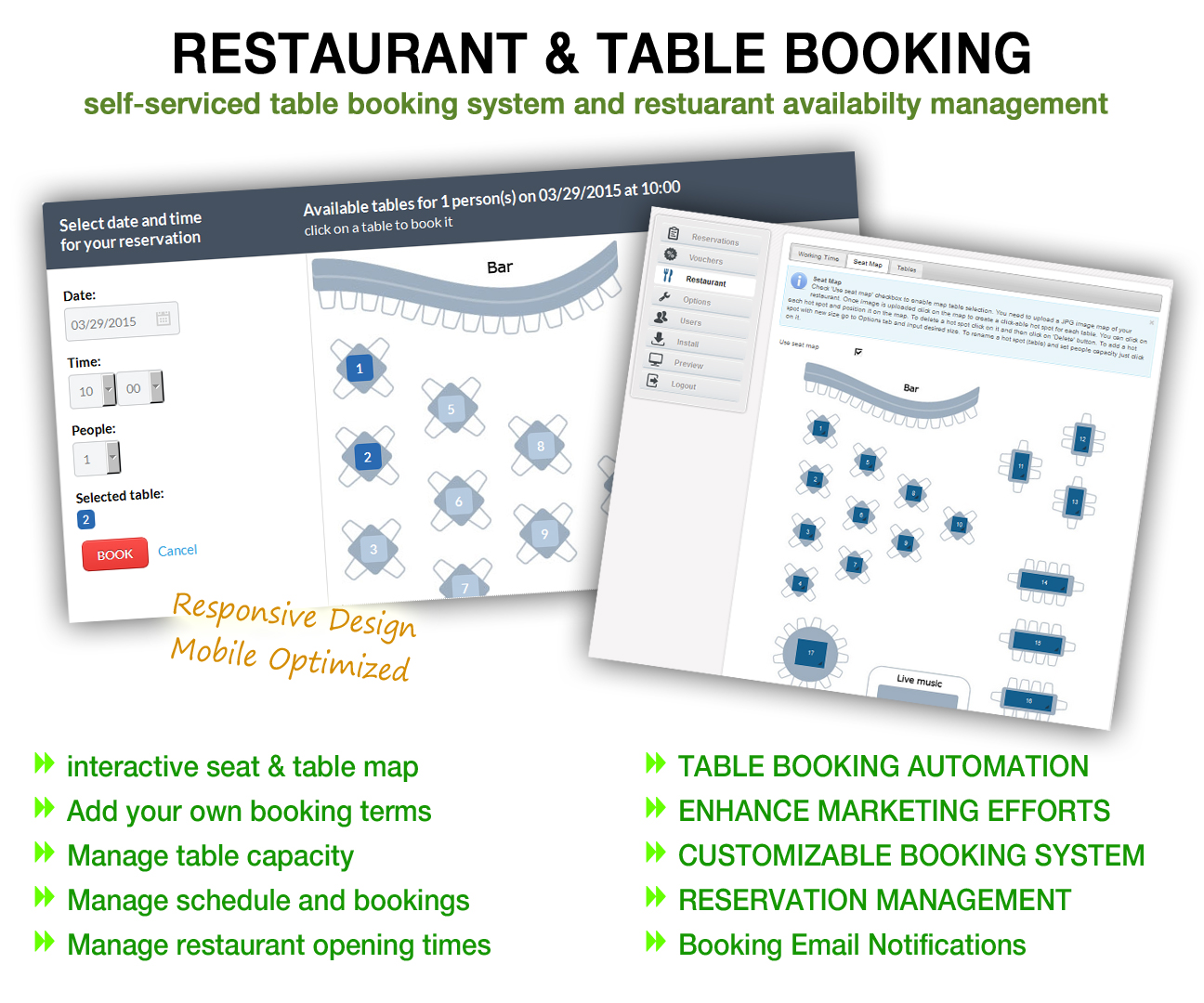 Restaurant Table Reservation System