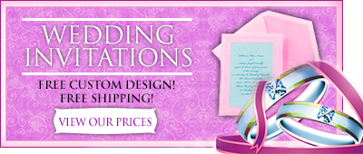 Discounted Wedding Invitations and Custom Wedding Invitations